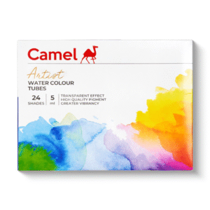 Camel Artist Watercolor Tube - 24 Shades (5ML Each)