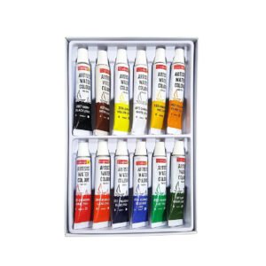 Camel Artist Watercolor Tube - 12 Shades (5ML Each)