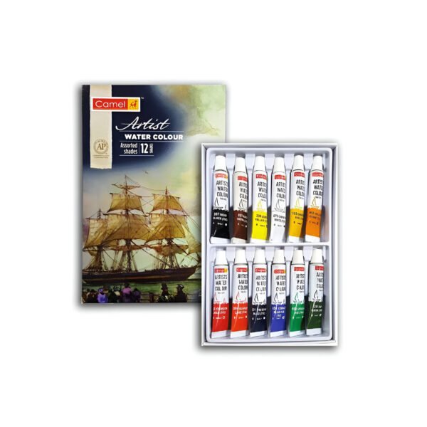 Camel Artist Watercolor Tube - 12 Shades (5ML Each) - Image 4
